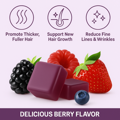 Klyvu Hair Growth Accelerator Gummies
